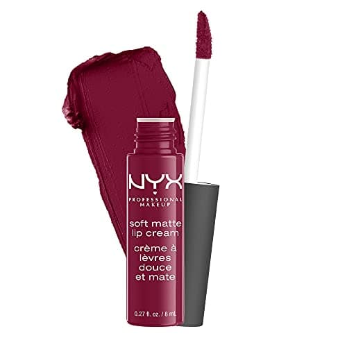 NYX Professional Makeup Soft Matte Lip Cream, Creamy Matte Finish, Ultra-Pigmented Colour, Long-Lasting Wear, Shade: Copenhagen (20) - Image 3