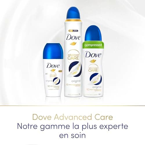 DOVE - Women's Original Advanced Care Deodorant - Antiperspirant Spray - takes care of the underarms daily - 72h protection (6x200ml)​ - Image 6