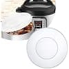 Couvercle en silicone pour pots intérieurs InstantPot crée un joint hermétique pour ranger et réchauffer les restes - Passe au lave-vaisselle et au micro-ondes - BPA - Image 4