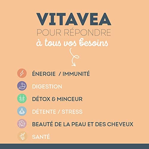 Multivitamins and Minerals | 25 Nutrients Including Vitamin A B C D E, Zinc and Iron | 180 Tablets | Immunity, Fatigue, Hair, Skin | Multivitamins for Men and Women | Made in France | Vitavea - Image 8