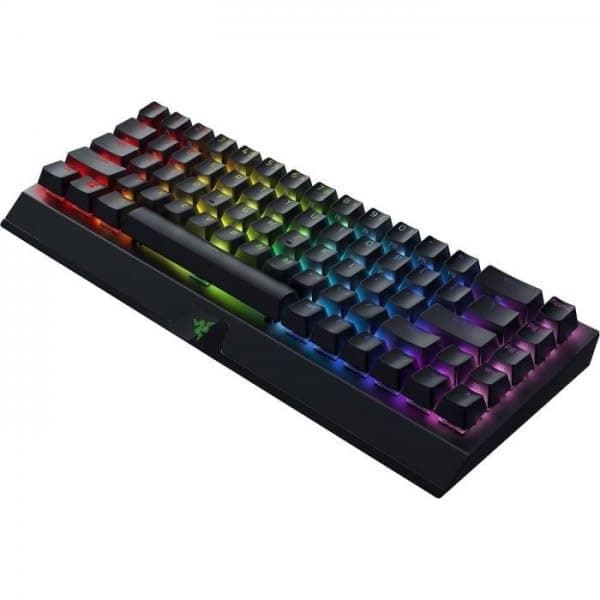 Razer BlackWidow V3 Mini HyperSpeed (Switches Yellow) - 65% Compact Mechanical Wireless Gamer Keyboard (Switches Silent Mechanical, Bluetooth, USB-C) AZERTY Keyboard | Black - Image 5