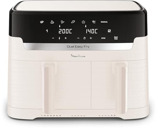 Moulinex Easy fry Collection Ivory, 8L, Up to 8 people, 6 Intuitive Programs, Air Fryer, Full Meal, Sync, Energy Saving, Dedicated App, EZ901AF0 - Image 2