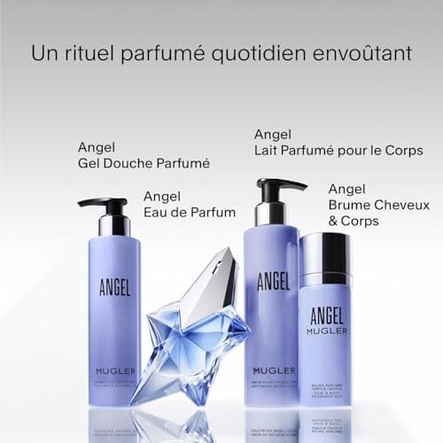 MUGLER Angel - Refillable Eau de Parfum for Her - Women's Perfume - Ambré Gourmand - Patchouli, Praline & Vanilla Absolute - Long-Lasting - Spray Spray - 100 ml - Image 7