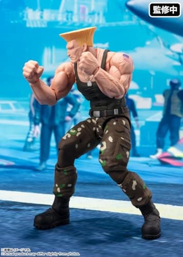 TAMASHII Nations - Street Fighter - Guile - Outfit 2-, Bandai Spirits S.H.Figuarts Action Figure - Image 6