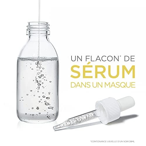 Garnier - Masque Tissu Hydratant - Booster d'Eclat - Enrichi en Vitamine C et Acide Hyaluronique - Formule Vegan - Pour les Peaux Ternes et Fatiguées - 28 g - Image 5