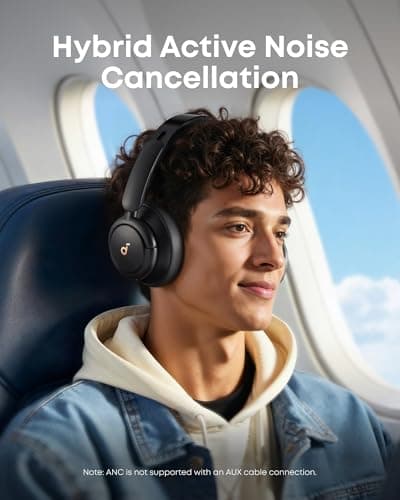 Soundcore by Anker Q30 Casque Bluetooth sans Fil à Réduction de Bruit Active Hybride, Plusieurs Modes, Hi-Res Son, EQ in App, Autonomie 40 h, Charge Rapide, Oreillettes Confort, Connexion multipoint - Image 5