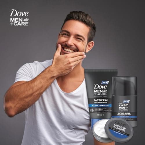 Dove Men+Care Facewash Hydration Boost - Skin Care for Men - Face Wash - Essentially Moisturizes Without Leaving Sensations of Tension - 1 x 100ml - Image 6