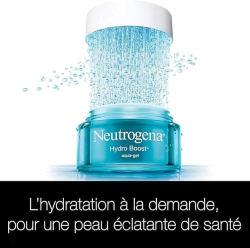 Neutrogena Hydro Boost Aqua-Gel Crème Hydratante Visage à l'Acide Hyaluronique, Soin Visage, 2 x 50 ml - Image 4