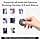Android Smart Tag, Traceur GPS Lot de 4, Localisateur D’Objets Bluetooth Fonctionne avec l’app Google Localiser (Uniquement Android), Batterie Remplaçable, IP67 Imperméable, Voiture/Les clés/Valises - Image 8