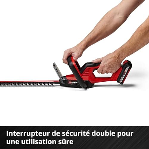 Einhell GC-CH 18/40 Li Solo Power X-Change Cordless Hedge Trimmer (18 V, Cutting Length 40 cm, Teeth Spacing 13 mm) Delivered without Battery or Charger - Image 8