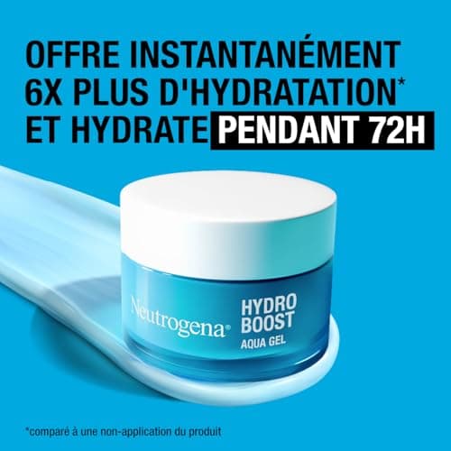 Neutrogena – Hydro Boost Complete Care Set (2 Products) – Ultra Hydrating Serum (30 ml Pump) plus Aqua-Gel (50 ml Jar) - Image 5