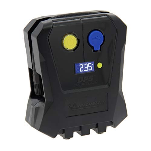 MICHELIN 009518 Mini Air Compressor 12V - 3.5 Bar - Car Tyre Inflating in 4 Minutes - Digital Pressure Gauge - Robust and Compact - Car Compressor Cigarette Lighter Connection - Versatile - Image 2