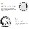 i Cafilas Stainless Steel Refillable Reusable Espresso Crema Coffee Capsule for Nespresso Coffee Machine + 1 Spoon + 1 Brush (Capsule) - Image 7