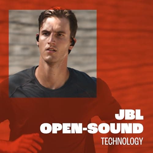 Écouteurs Open-Ear sport JBL Endurance Pace avec bluetooth, 10 Heures de batterie, serre-tête léger en titane à mémoire de forme, étanche à l’eau à la poussière IP68, technologie JBL OpenSound, blanc. - Image 5
