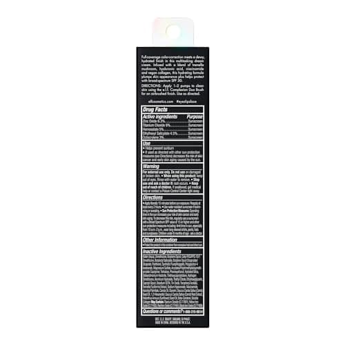 e.l.f. Crème hydratante Camo CC, fond de teint correcteur de couleur pour une finition rosée avec SPF 30, végétalien et sans cruauté envers les animaux, léger 280N - Image 8