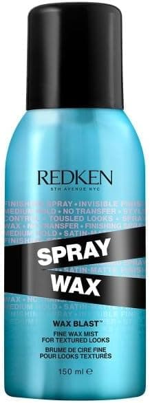 REDKEN - Hair Wax Spray - Medium Control & Satin Gloss Finish - Vegan - Dermatologically Tested Formula - Glycerin & Vitamin E - All Hair Types - Spray Wax - 150 ml