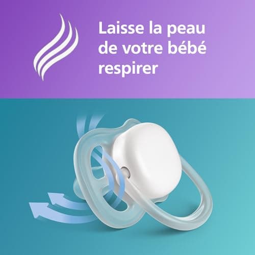 Philips Avent Natural Response Baby Bottle Set: 2 x 260 ml Anti-Colic Bottles with T3 Teats (1 Months+), 2 Ultra Air Soothers (Model SCD657/12) - Image 7