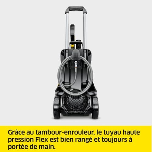 Kärcher K 7 Premium Power Flex Home Pressure Washer, Pressure: Max. 180 Bar, Flow Rate: 600 l/h, Surface: 60 m²/h, Weight: 17.9 kg, High Pressure Gun, Rotabuse, Lance, Home Kit - Image 7