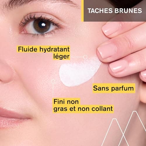 Uriage Bariesun Anti-Dark Spot Fluid SPF50+ - Vitamin C and E - Very High UVA/UVB & Blue Light Protection - Helps to Fade Dark Spots - No White Residues - Fragrance Free - 40 ml - Image 4