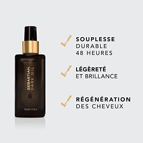 Sebastian Professional Dark Oil Smoothing, Regenerating and Styling Hair Oil 95 ml - Image 4