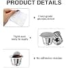 160 Pcs 37mm Self Adhesive Aluminum Foil Lids for Espresso Capsules, Aluminum Foil Lids Compatible with Nespresso Coffee Capsule Reusable Coffee Pods - Image 3