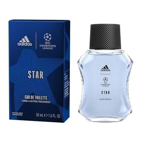adidas UEFA Star Edition Eau de Toilette, parfum aromatique d'agrumes pour homme, 50 ml - Image 3