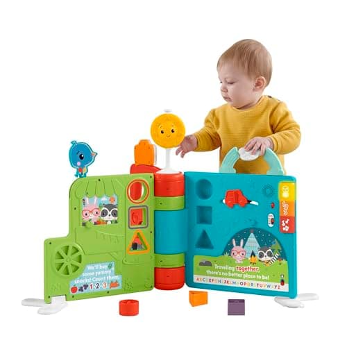 Fisher-Price HCL07 – Large Event Book Sitting & Steh from 6 to 36 Months - Image 2