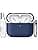 R-fun For AirPods Pro 3 Case, Soft Silicone Protective Case Compatible with Apple AirPods Pro 3rd Generation for Women Men with Cleaning Kit and Keychain, Midnight Blue - Image 3