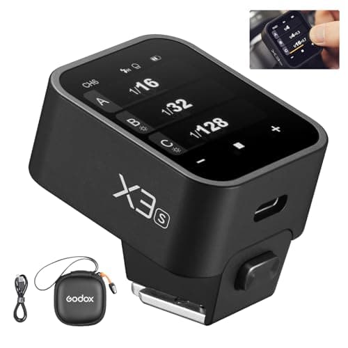 Godox X3-S X3S Wireless Flash Trigger Trigger for Sony OLED Device Wireless Function 1/8000S HSS TTL Tcm Battery Remote Camera Flash Trigger for Sony - Image 3