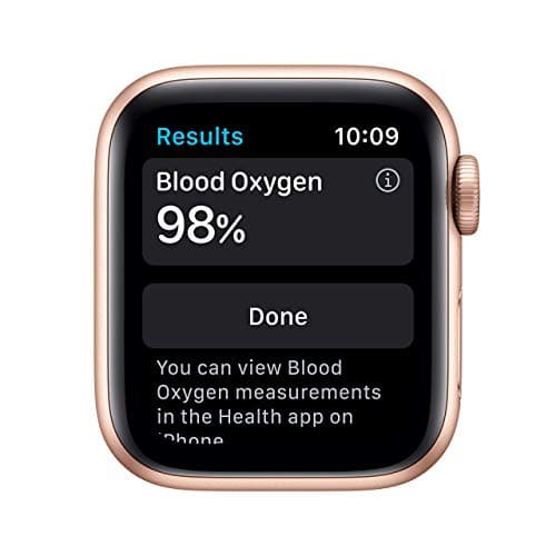 Apple Watch Series 6 (GPS, 40mm) Gold Aluminum Case with Pink Sand Sport Strap (Refurbished) - Image 4