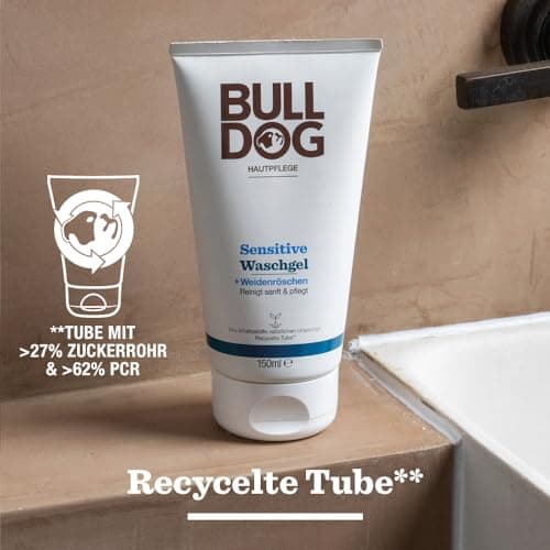 BULLDOG Soin de la peau pour homme | Gel nettoyant sensible | Moisturising & Soothing Face Cleansing | 150 ml - Image 5