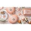 Le Creuset Signature Enameled Cast Iron Oval Dutch Oven, 6.75-Quart, Peach - Image 6