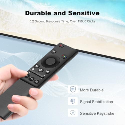 BN59-01358B Replacement Remote Control Compatible with All Samsung LED QLED UHD SUHD HDR LCD Smart TVs, Netflix Buttons, Prime Video, Samsung TV - Image 4