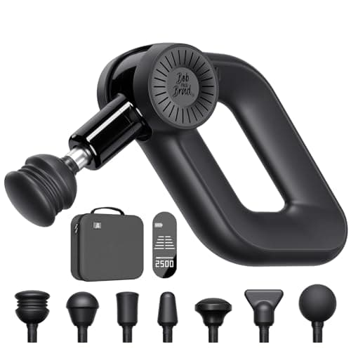 Bob and Brad D6 Pro Muscle Massage Gun with 16mm Amplitude and OLED Screen, Deep Tissue Massage Gun, Electric Massagers for Pain and Muscle Stiffness, Gift - Image 2