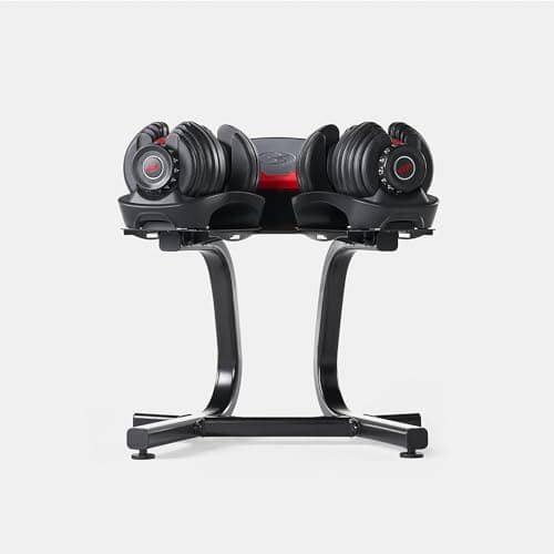 Bowflex Dumbbell Stand with Media Stand - Image 5