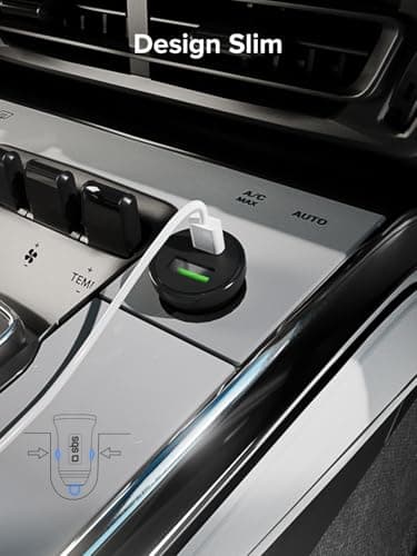 SBS 25W Car Charger, Charger for iPhone, Samsung, Xiaomi, Oppo, USB-C for Mobile Phones and Tablets, USB-A 18 Watt Fast Charging Output - Image 7