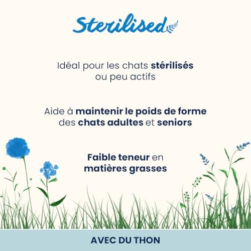 Almo Nature Functional - Sterilised - Nourriture Humide pour Chats Adultes et Matures, Stérilisés ou Peu Actifs - au Thon - Faible Teneur en Matières Grasses, Hydratant - 70g (Lot de 30) - Image 4
