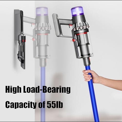 Compatible Charging Bracket for Dyson V10 Wall Mount Base, ABS Plastic Wall Mount Docking Station Suitable for V10 Series - Image 3