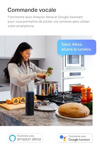 Tapo Ampoule Connectée WiFi, Ampoule LED E27 Blanc 4000K, Dimmable 8W 806Lm, Compatible avec Alexa et Google Home, Commande Vocale, Economie d'énergie, L520E - Image 4