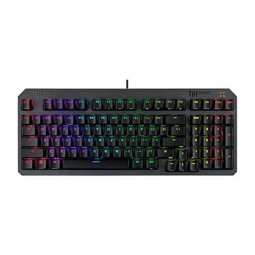 ASUS TUF Gaming K3 Gen II Compact 97 Key Gaming Keyboard, RGB Opto-Mechanical Switches, Silicone Seal, Shock Absorbing Foam, IP57 Waterproof, Removable Top Plate and Aura Sync, AZERTY - Image 2