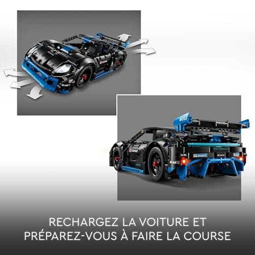 LEGO Technic Voiture de Course Porsche GT4 e-Performance - Modèle Télécommandé - Cadeau Interactif pour Les Enfants Garçons et Filles Qui Aiment Les Véhicules de Luxe à Partir de 10 Ans 42176 - Image 7