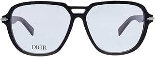 Dior Demo Navigator DM50007I 001 57 Lunettes pour homme Noir brillant Taille 57, noir brillant, 57