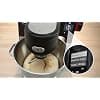 Bosch Hausgeräte-Store MUMS6ZS13D 6 Series Food Processor, Sensor Technology with Precision Scale 1g, 1600W, 5.5L Stainless Steel Bowl, Built-in Timer, Continuous Chopper, Black - Image 5