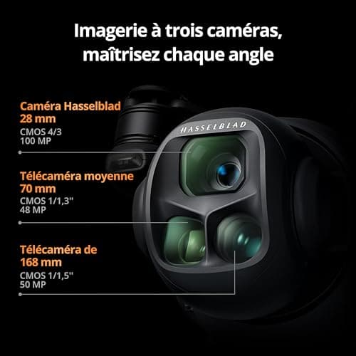 Fly More DJI Mavic 4 Pro Bundle with DJI RC 2, Triple Camera Flagship Drone with Hasselblad CMOS 4/3 100MP Camera, 30km Video Transmission, 51min Max Flight Time, Charging Station - Image 3