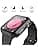 2-Piece PC Case Compatible with Apple Watch SE3/SE2/SE/Series 6/Series 5/Series 4 40 mm, Ultra Thin Tempered Glass Screen Protector Full Coverage, Black - Image 5