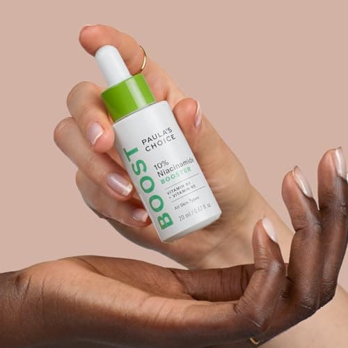Paula's Choice 10% Niacinamide BOOSTER Sérum Visage - Réduit Pores Dilatés, les Taches Brunes & Imperfections - avec Allantoine - Tous Types de Peaux - 20 ml - Image 3
