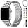Fullmosa Band Compatible with Apple Watch 40mm 41mm 38mm, Stainless Steel iWatch Strap for Apple Watch SE3/2/1 Series 9/8/7/6/5/4/3/2/1 (Silver, 38mm/40mm/41mm) - Image 2
