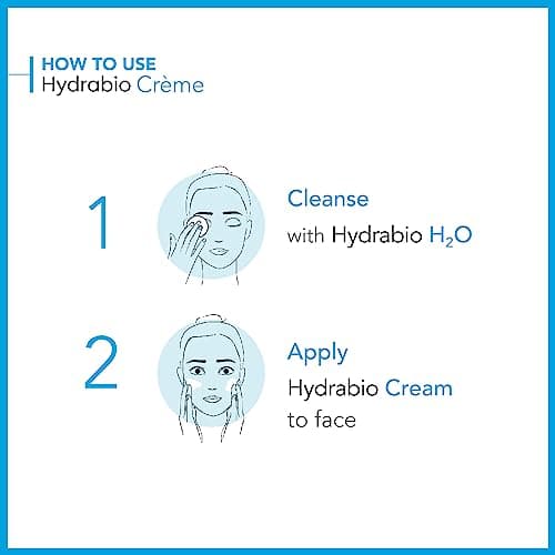 BIODERMA Hydrabio Crème Hydrate/Nourrit Intensément/Durablement Lisse le Grain de Peau 50 ml - Image 5
