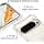 Case for Google Pixel 9/9 Pro with Lanyard, Transparent Silicone Anti-Yellowing Adjustable Collar Case, Phone Case Shockproof Portable Lanyard Cover for Google 9/9 Pro - Black - Image 4