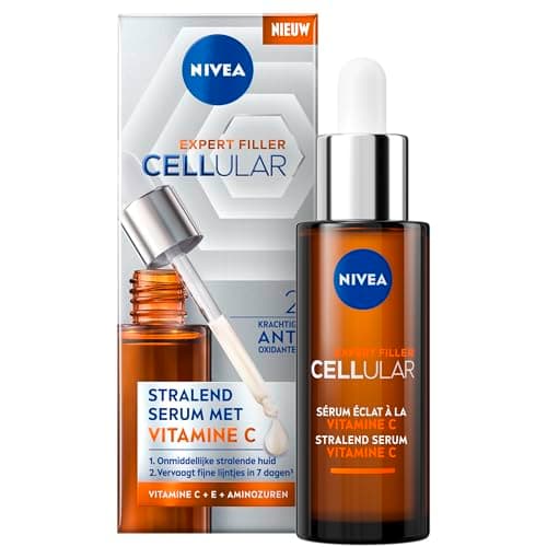 NIVEA Cellular Expert Filler Vitamin C Radiance Serum (1x 30ml) - Face Serum Enriched with Vitamin C & E and Amino Acids - Concentrated Care for a Luminous Complexion - Image 2